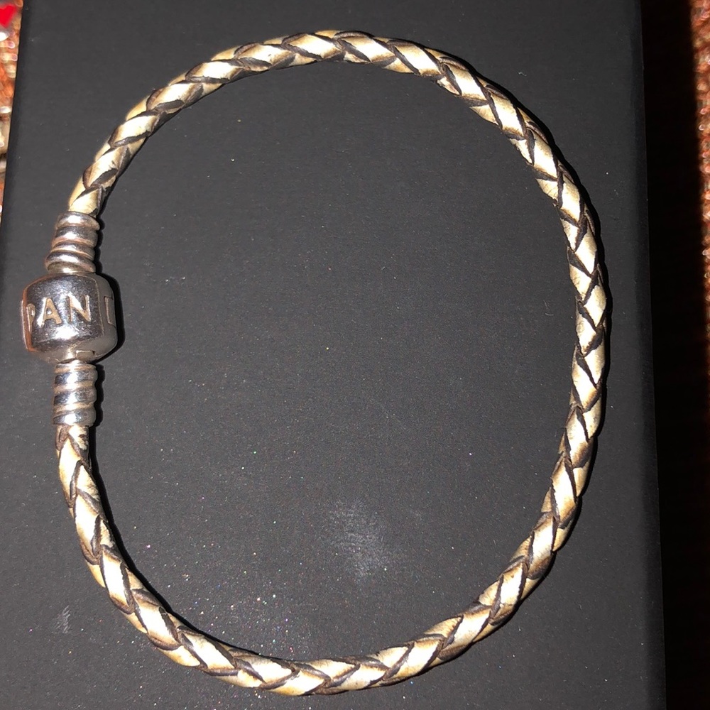 Pandora leather bracelet